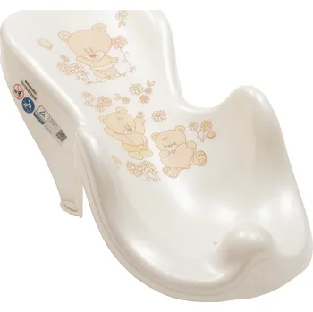 Lehátko do vany Lehátko ke koupání medvídek bílé