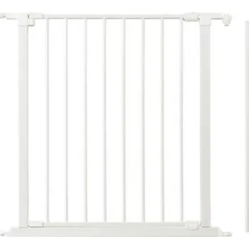 Dětská zábrana Baby Dan Prodloužení Prostorové zábrany s dvířky 72cm bílé