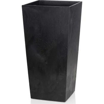 Květináč Květináč Porto 57x29 cm černý beton