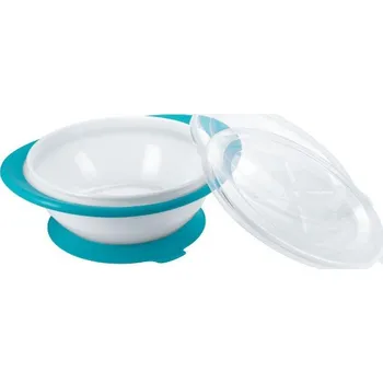 Dětská miska s přísavkou Easy Learning NUK tyrkysová
