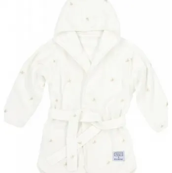 Dívčí župan Meyco X MrsKeizer bambusový župánek 98/104 Ibiza warm sand