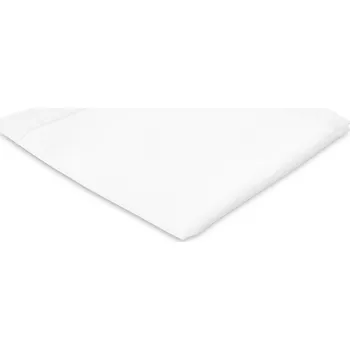 Látkový kapesník Kapesníček do saka z bílé bavlny s krajkovým lemem - Trendhim