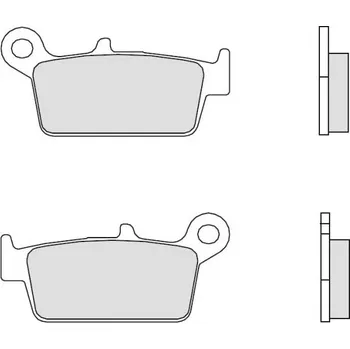 Brzdová destička Brzdové destičky BREMBO Off-Road Sintered Metal - 07HO26SX GAS GAS EC 250 2000-2011