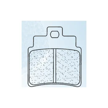 Brzdová destička Brzdové destičky CL BRAKES Off-Road Sintered Metal - 1151X59 KYMCO KXR 250 Mongoose 2004-2007