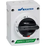 Vačkový spínač KATKO KEM 325U 25A IP65 černý