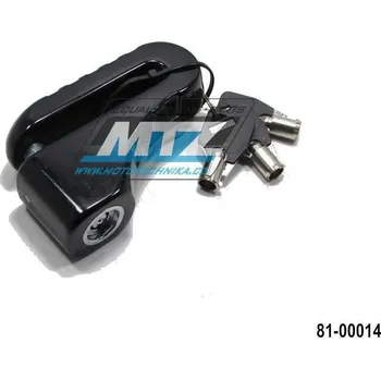 Zámek na kotouč OneTouch 105 - černý 81-00014