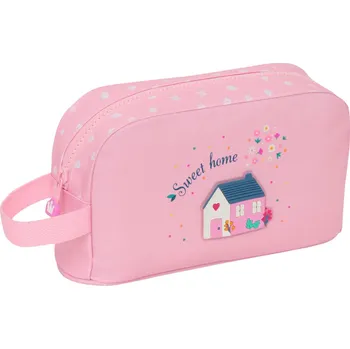 Set školních potřeb Termo box na svačinu Glow Lab Sweet home Růžová (21.5 x 12 x 6.5 cm)