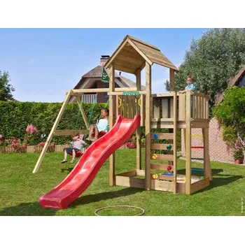 Dětské hřiště Hřiště Mansion s modulem 2-Swing Frame 2.0 Jungle Gym