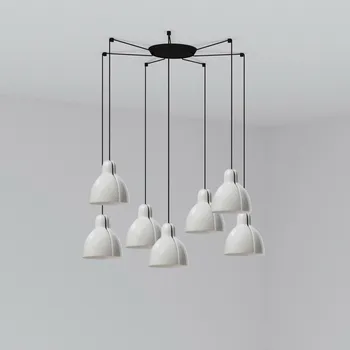 FARO VENICE závěsné svítidlo 7x žárovka, bílá