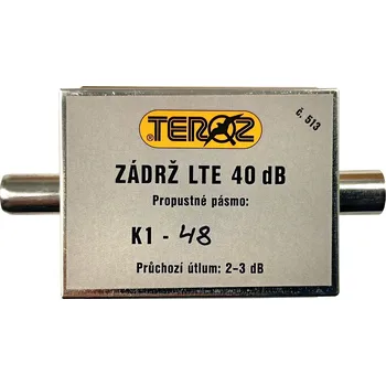 Anténní zesilovač Filtr LTE č.513 LTE zádrž 40dB K1-48 IEC