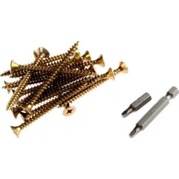 Spojovací materiál Vrut 6x60 UNIQUADREX v UQ BOXu (45ks)