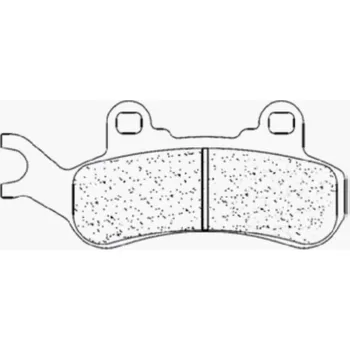 Brzdová destička Brzdové destičky CL BRAKES ATV ze slinutého kovu - 1260ATV1 1260ATV1