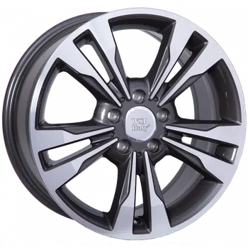 Plechové kolo WSP Disk APOLLO 18.0 7.5 Mercedes 5X112 Anthracite Polished 66.60 52.00