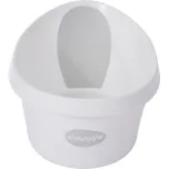 SHNUGGLE Vanička Toddler bílá se světle šedou opěrkou