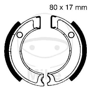 Motodíl STANDARDNÍ BRZDOVÉ ČELISTI YAMAHA PW 50 1982-2018
