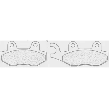 Brzdová destička CL BRAKES Maxi Scooter Brzdové destičky ze slinutého kovu - 3087MSC SUZUKI AN 400 Burgman 2007-2019