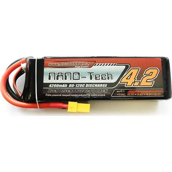 Li-pol baterie 4200mAh 3S 60C (120C) Bighobby-NANO Tech
