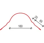 Satjam hřebenáč střední
