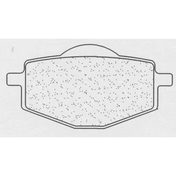 Brzdová destička CL BRAKES Brzdové destičky ze slinutého kovu pro skútry - 3008SC 3008SC