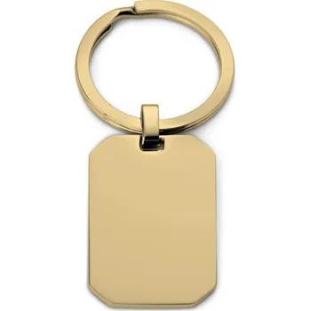Klíčenka z nerezové oceli ve zlaté barvě - Lucleon