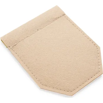 Kravata Písková plstěná vložka do kapsy saka na kapesníčky do saka - Trendhim