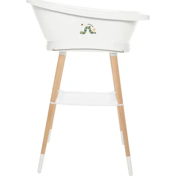 koupací vanička Bebe-Jou Sada vaničky Sense Bohemian Garden a stojanu Sense White