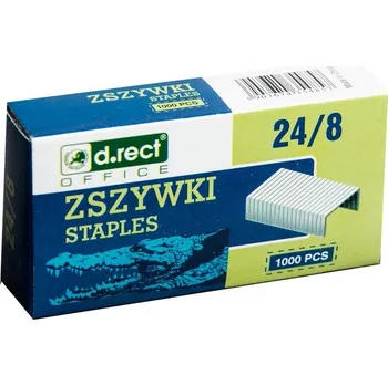 Spona do sešívačky d.rect - drátky do sešívačky 24/ 8, 1000 ks