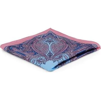 Růžovo-modrý kapesníček do saka Fancy - Tailor Toki