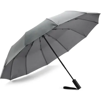 Deštník Automatický skládací deštník | šedý - Trendhim