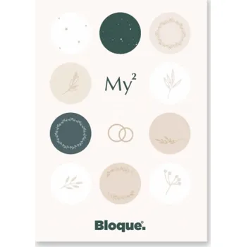 Hračka pro nejmenší Bloque. Samolepky / My2 Hvězdné nebe