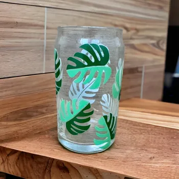 Sklenice Sklenička monstery zelené