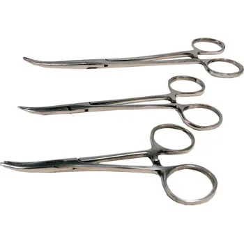 Rybářský pean ZAHNUTÝ - uvolňovač háčků 13cm