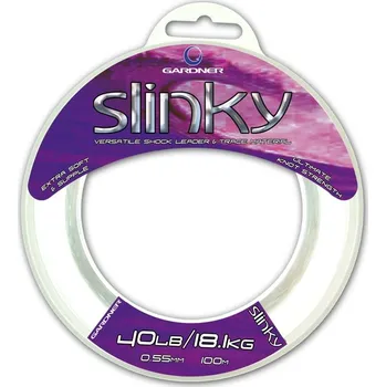 Gardner Vlasec Slinky Clear|100m/ 22,7kg( 50lb)/0,60mm