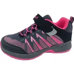 Obutex Dětské softshellové tenisky Alpinex A322002A šedá/růžová Velikost: 36