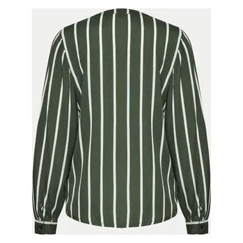 Dámská halenka Kaffe Halenka Stridy 10504279 Zelená Regular Fit 38