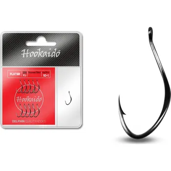 Rybářský háček Háček Delphin HKD FLATER ring / 10+1ks|BN/14