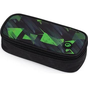 Penál Bagmaster studentský penál Porto 24 A zelený Porto 24 A černo-zelená