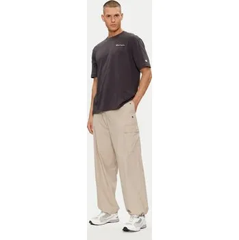 Dámské kalhoty Champion Kalhoty z materiálu 220015 Béžová Custom Fit S