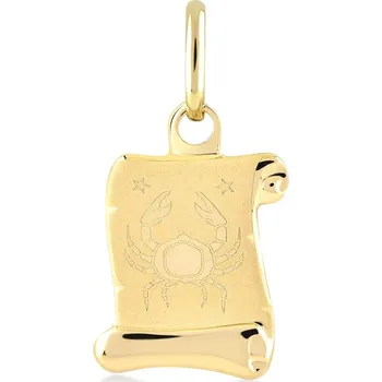 Přívěsek Lillian Vassago Zlatý přívěsek znamení Rak LLV37-GP015-Rak