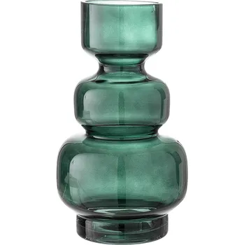 Váza Bloomingville, Váza Bloomingville skleněná 25 cm zelená - Formadore