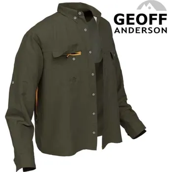 Pánská košile Košile Polybrush 2 dlouhý rukáv - zelená S