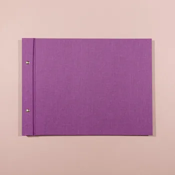 Fotoalbum Fialové plátěné fotoalbum