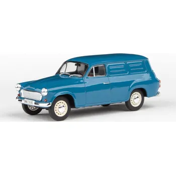 autíčko Abrex Škoda 1202 dodávka 1965 1:43 šedomodrá