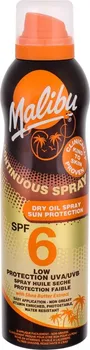 Přípravek na opalování Malibu Continuous Spray Continuous Spray Dry Oil SPF6 175 ml