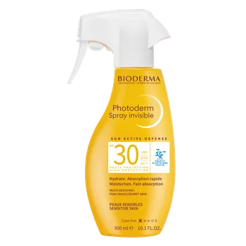 Přípravek na opalování Bioderma Photoderm Invisible sprej na opalování SPF30 300 ml