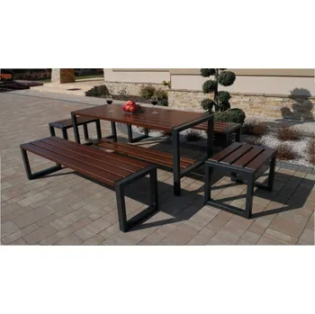 Zahradní sestava Zahradní set TRENDY 3 (Olše) Palisandr