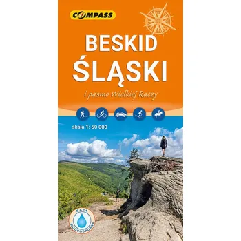 Cestování Mapa Beskid Śląski i Pasmo Wielkiej Raczy - wersja laminowana - praca zbiorowa