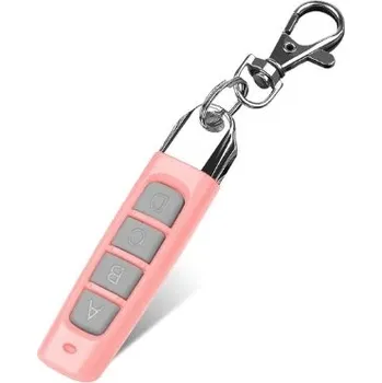 Dálkový ovladač vrat Univerzální dálkový ovladač garážových vrat 433 MHz - 40KS X2 Růžová