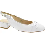 ARA Dámské kožené bílé lodičky 1220404-05-255 Velikost 39
