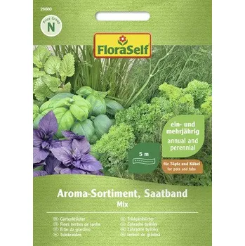 Semeno Bylinky aromatické výsevný pás FloraSelf